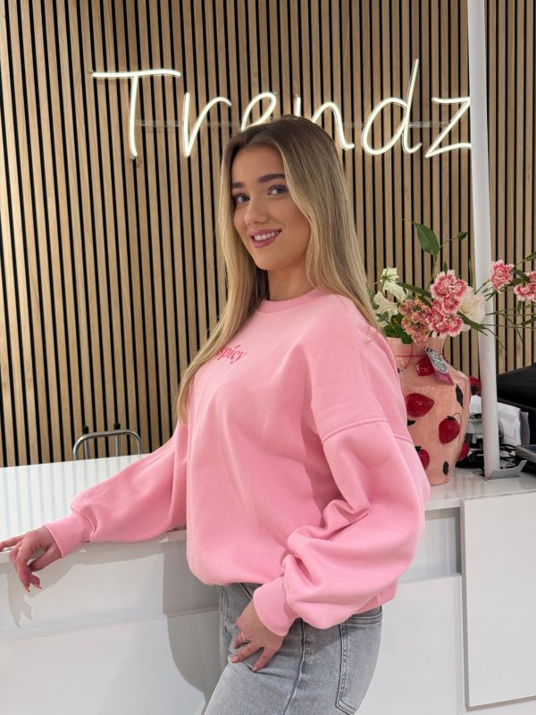 Sweater spicy roze - Afbeelding 4