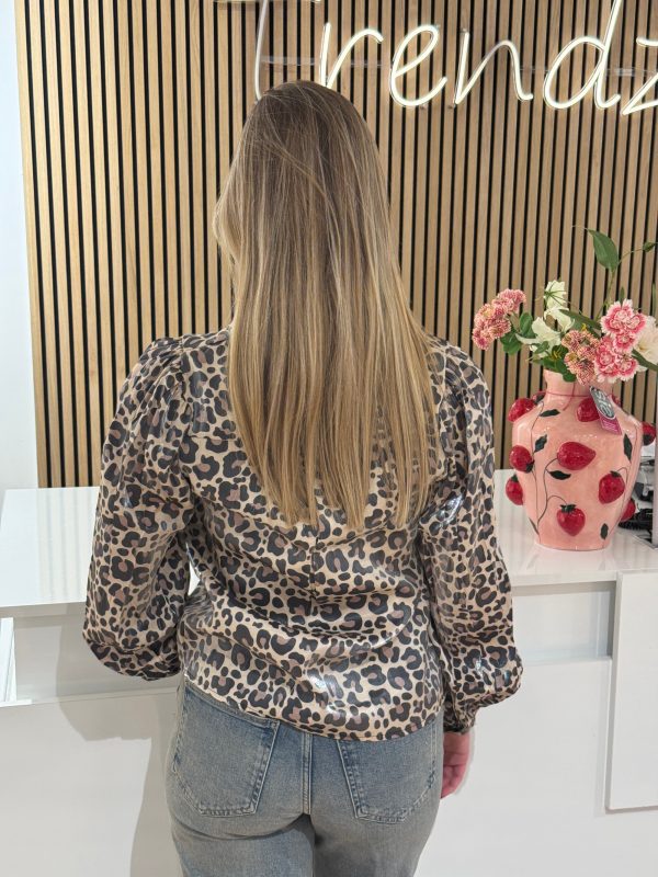 Panterprint blouse - Afbeelding 3