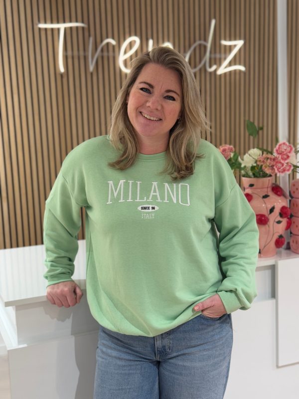 Sweater Milano groen