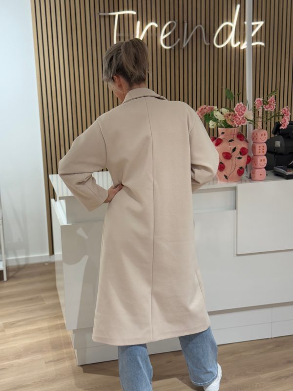 Coat Hanne beige - Afbeelding 8