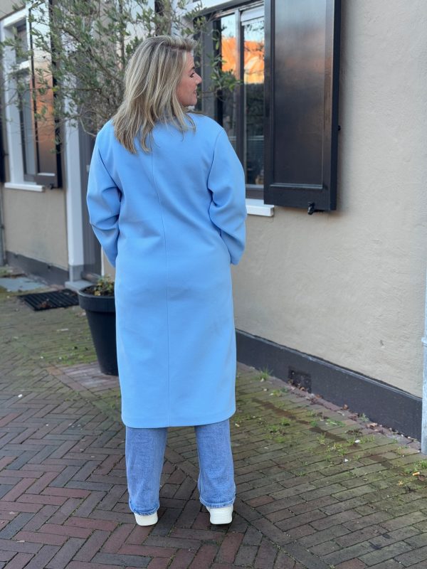 Coat Hanne blue - Afbeelding 3