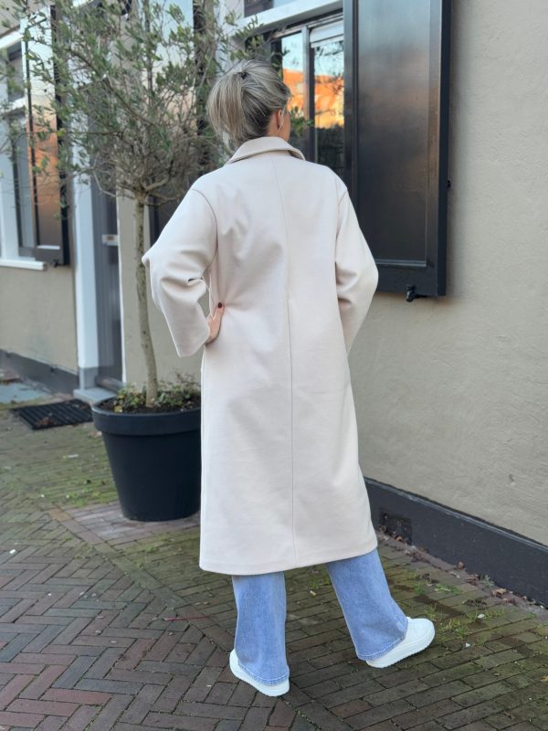 Coat Hanne beige - Afbeelding 4