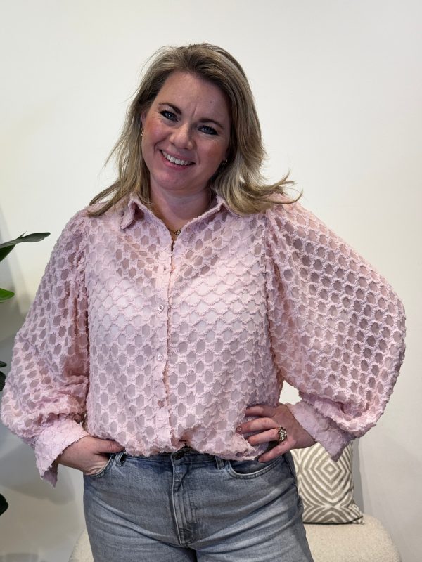 Blouse Dani licht roze