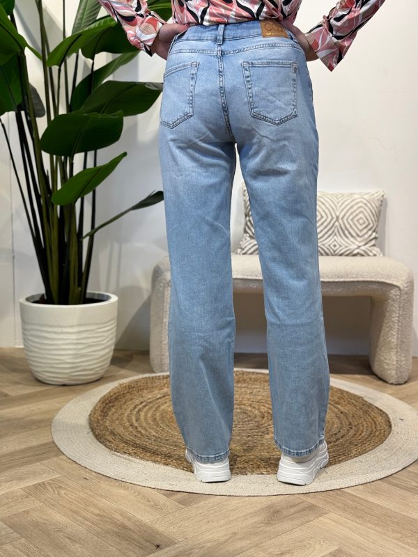 Wide jeans Nova light blue C.O.J. lengte 32 - Afbeelding 3