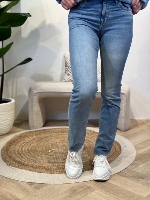 Straight jeans Hannah light blue lengte 32- C.O.J. - Afbeelding 2