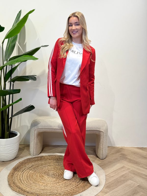 Blazer Indy rood - Afbeelding 4