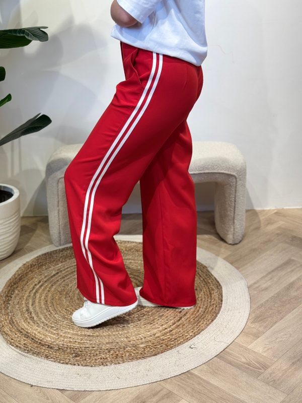 Pantalon Indy rood