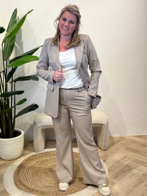 Blazer Linda taupe - Afbeelding 2